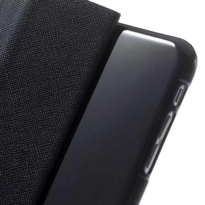 Goospery - Samsung Galaxy J7 (2017) Hülle - Handy Bookcover - Fancy Diary Series - pink/navy