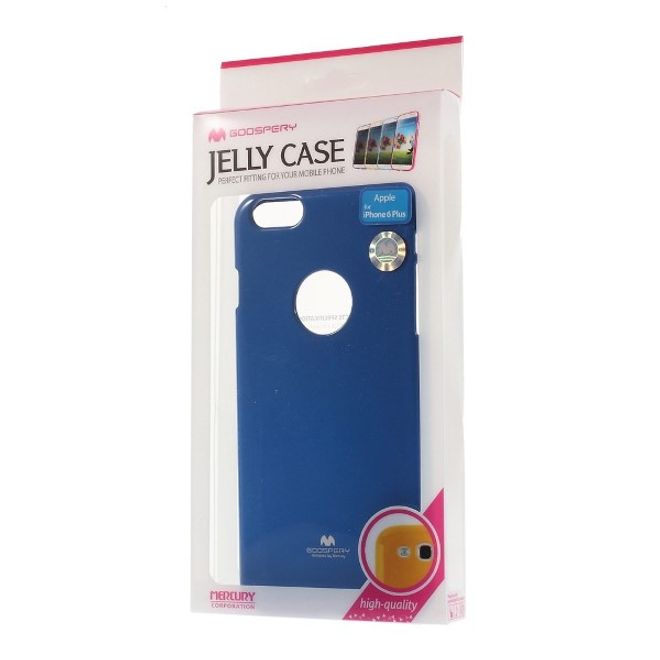 Goospery - Handy Case für Samsung Galaxy J7 (2017) - TPU Softcase - Pearl Jelly Series - blau