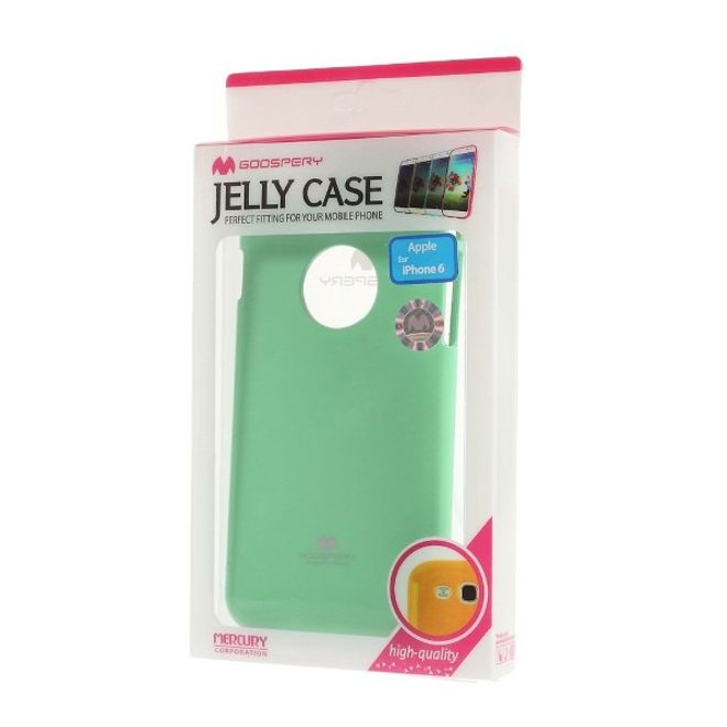 Goospery - Handy Case für Samsung Galaxy J7 (2017) - TPU Softcase - Pearl Jelly Series - mint