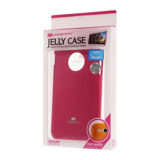 Goospery - Handy Case für Samsung Galaxy J7 (2017) - TPU Softcase - Pearl Jelly Series - rosa