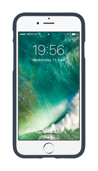 Goospery - Samsung Galaxy J7 (2017) Handy Cover - TPU Soft Case - SF Jelly Series - midnight blue