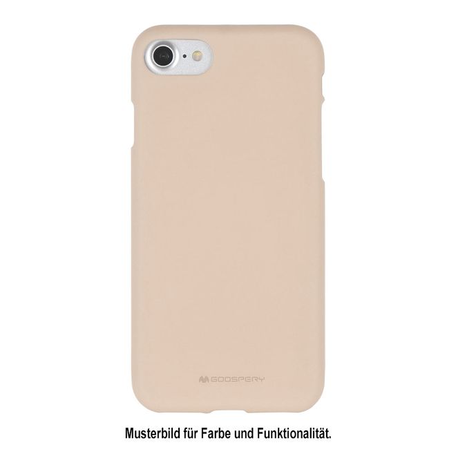 Goospery - Samsung Galaxy J7 (2017) Handy Cover - TPU Soft Case - SF Jelly Series - rosegold