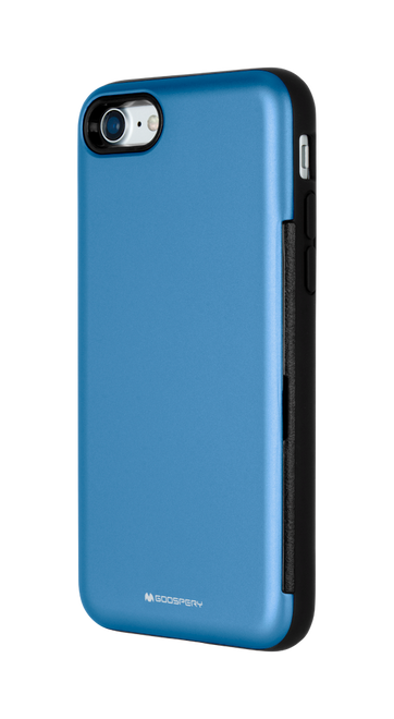 Goospery - Samsung Galaxy S8 Plus Case - Hülle aus Plastik - Happy Bumper Series - blau