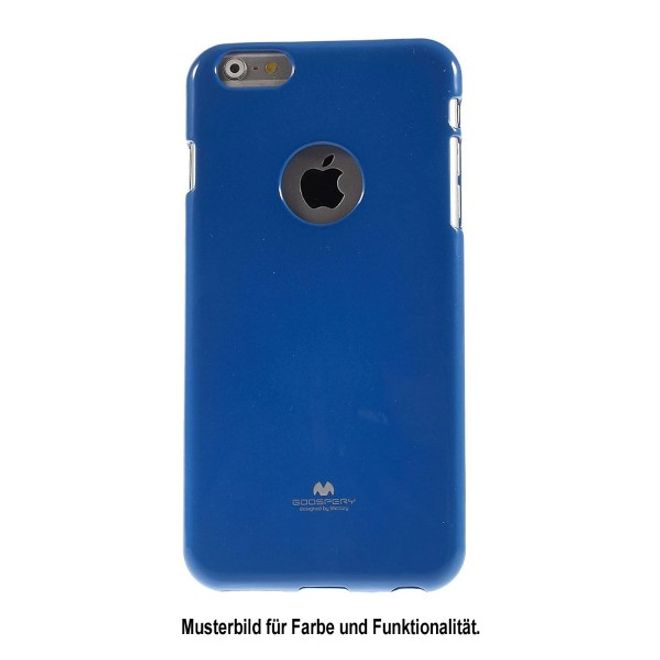 Goospery - Handy Case für Xiaomi Mi6 - TPU Softcase - Pearl Jelly Series - blau