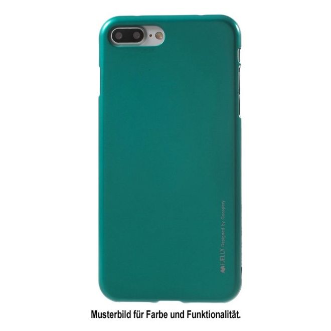 Goospery - Handy Hülle für Xiaomi Mi6 - TPU Soft Case - i Jelly Metal Series - grün