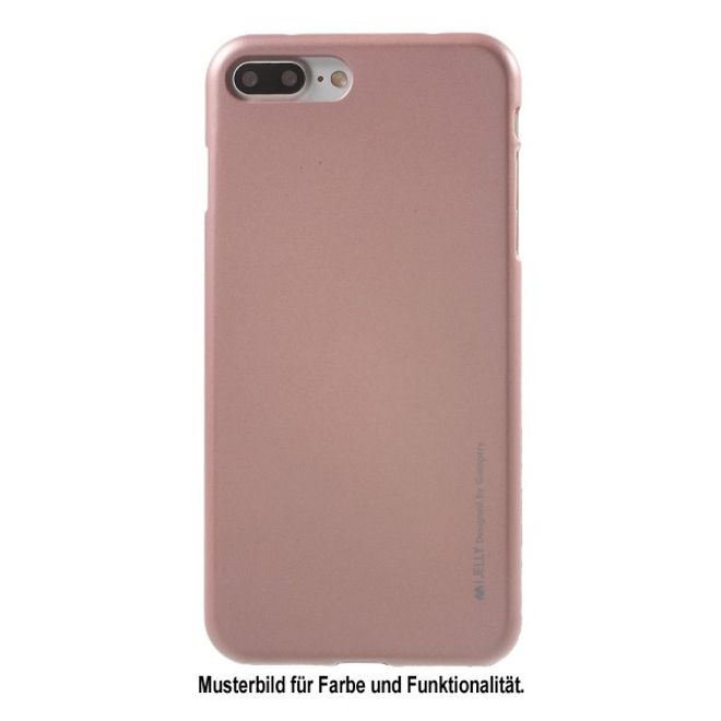 Goospery - Handy Hülle für Xiaomi Mi6 - TPU Soft Case - i Jelly Metal Series - rosegold