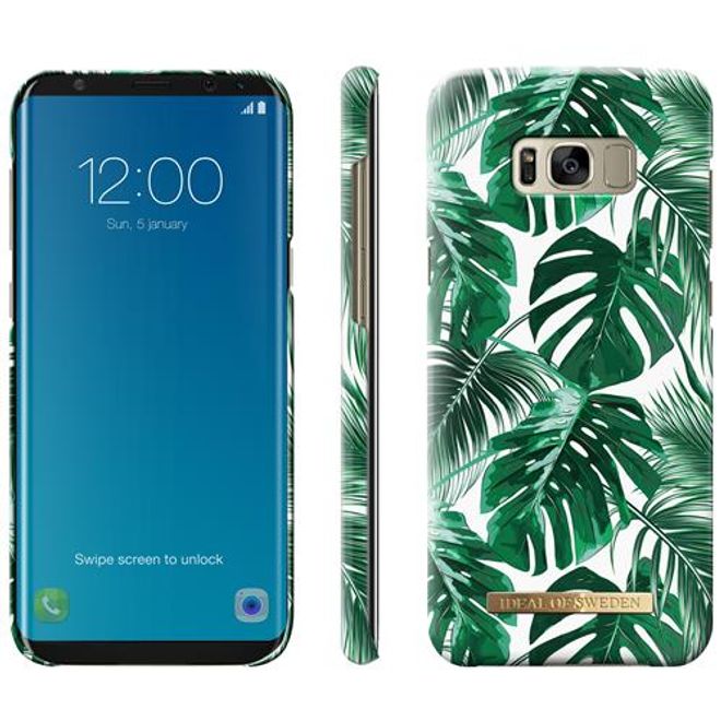 iDeal of Sweden - "Monstera Jungle" Handy Hülle für Samsung Galaxy S8 Plus - mehrfarbig