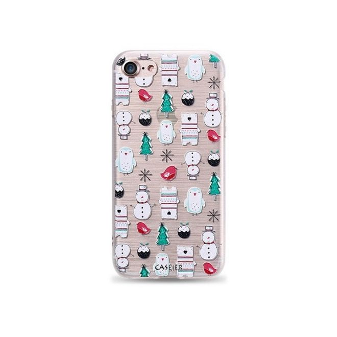 Caseier - iPhone 8 Plus / 7 Plus Hülle - TPU Soft Case - Christmas Series