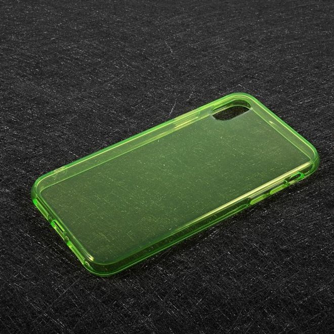 iPhone XS / X Handy Hülle - TPU Softcase - grün