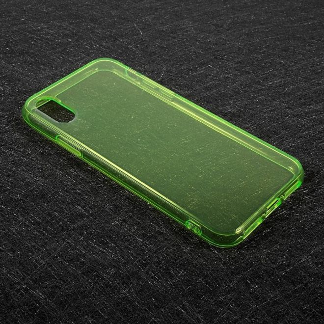 iPhone XS / X Handy Hülle - TPU Softcase - grün