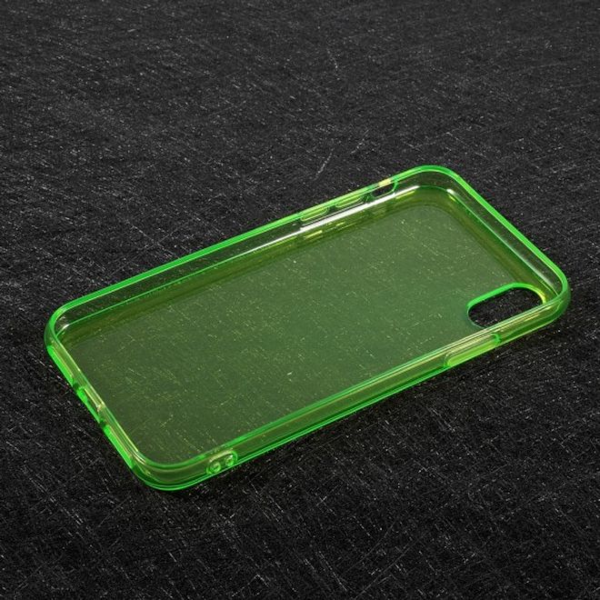 iPhone XS / X Handy Hülle - TPU Softcase - grün