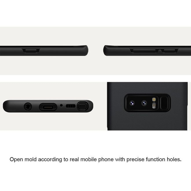 Nillkin - Samsung Galaxy Note 8 Hülle - Plastik Case - Super Frosted Shield Series - weiss