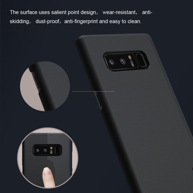 Nillkin - Samsung Galaxy Note 8 Hülle - Plastik Case - Super Frosted Shield Series - weiss