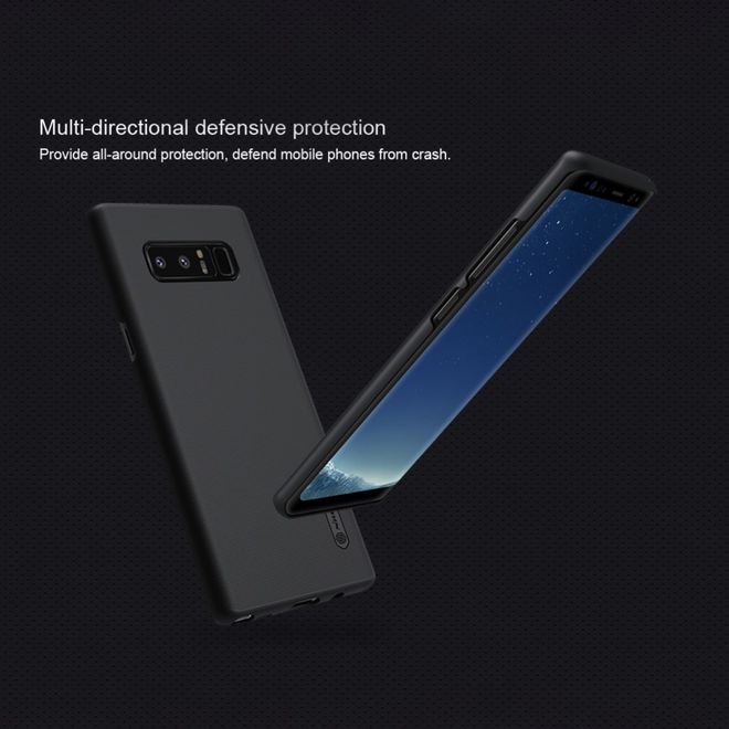 Nillkin - Samsung Galaxy Note 8 Hülle - Plastik Case - Super Frosted Shield Series - weiss