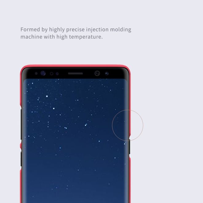 Nillkin - Samsung Galaxy Note 8 Hülle - Plastik Case - Super Frosted Shield Series - weiss