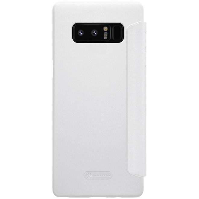 Nillkin - Samsung Galaxy Note 8 Hülle - Funkelndes Leder Case - Sparkle Series - weiss