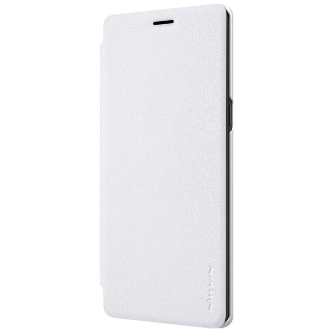 Nillkin - Samsung Galaxy Note 8 Hülle - Funkelndes Leder Case - Sparkle Series - weiss