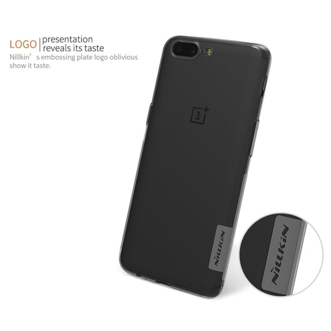 Nillkin - OnePlus 5 Hülle  - TPU Soft Case - Nature Soft Series - transparent