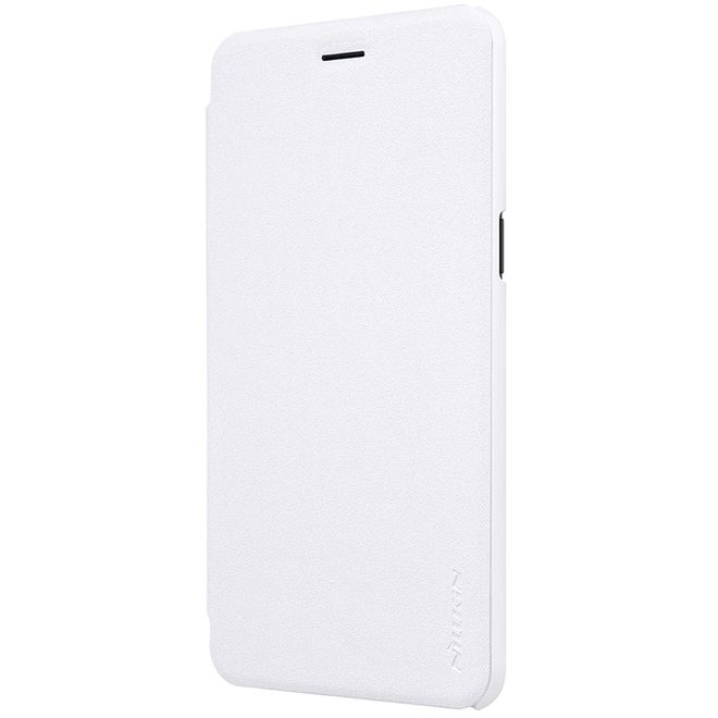 Nillkin - OnePlus 5 Hülle - Funkelndes Leder Case - Sparkle Series - weiss