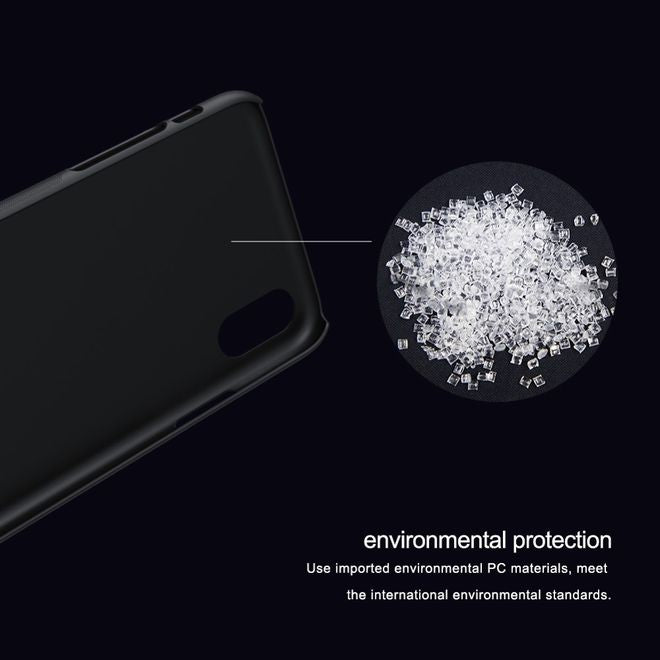 Nillkin - iPhone XS / X Hülle - Plastik Case - Super Frosted Shield Series - braun