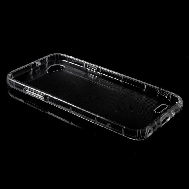 LG Q6 / Q6 Plus Handy Case - Hülle aus robustem TPU Plastik - transparent