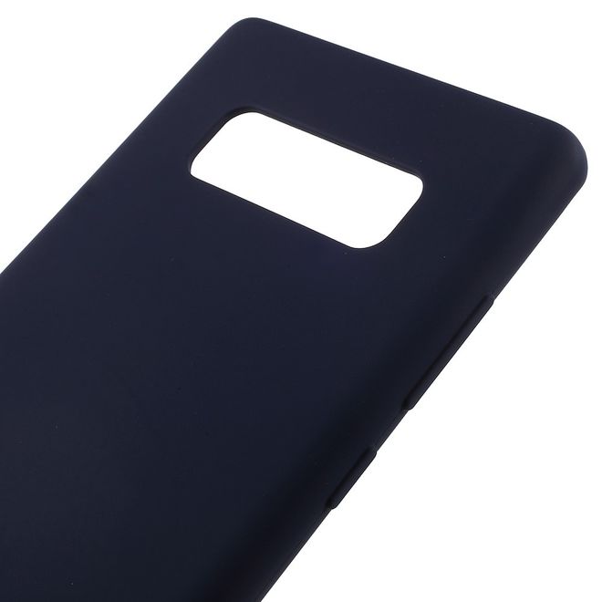 Goospery - Samsung Galaxy Note 8 Handy Cover - TPU Soft Case - SF Jelly Series - midnight blue