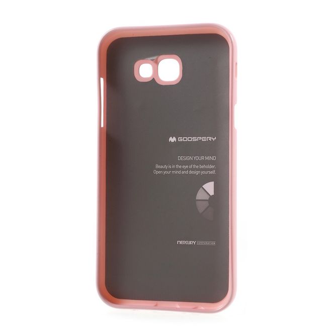 Goospery - Hülle für Samsung Galaxy Note 8 - TPU Soft Case - Pearl Jelly Series - pink