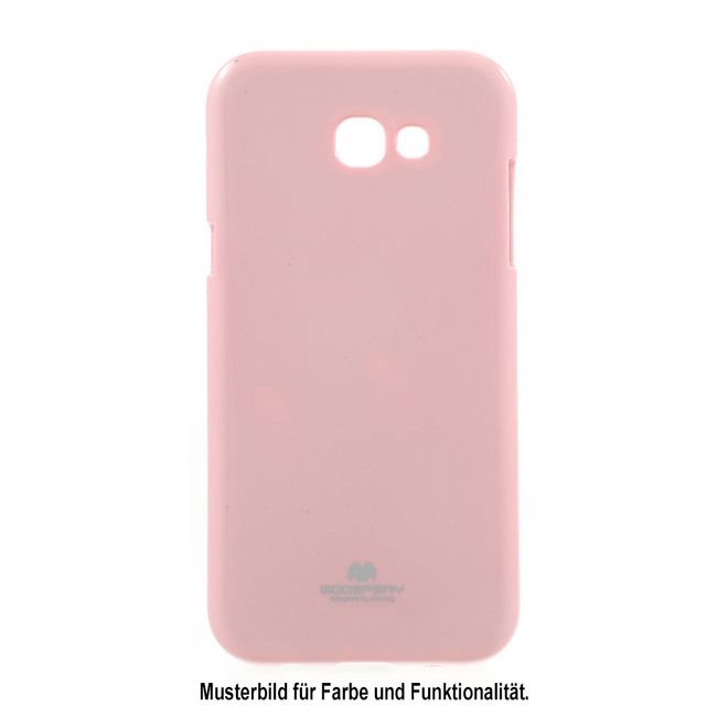 Goospery - Hülle für Samsung Galaxy Note 8 - TPU Soft Case - Pearl Jelly Series - pink