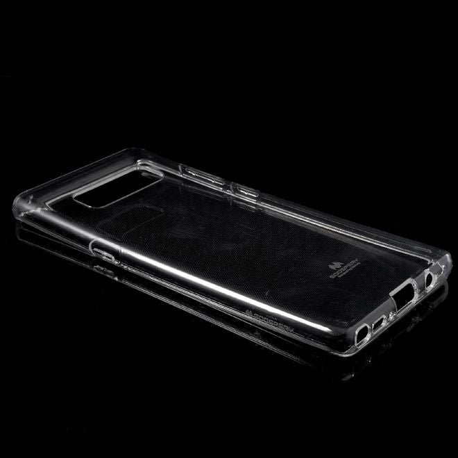 Goospery - Cover für Samsung Galaxy Note 8 - TPU Softcase - Clear Jelly Series - transparent