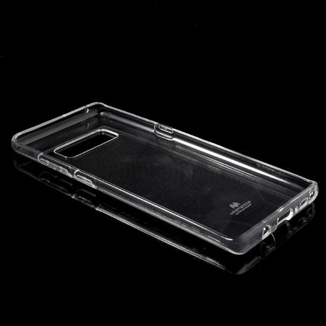 Goospery - Cover für Samsung Galaxy Note 8 - TPU Softcase - Clear Jelly Series - transparent