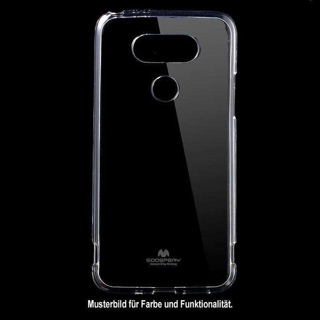 Goospery - Cover für LG V30 - TPU Softcase - Clear Jelly Series - transparent