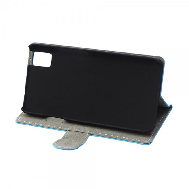 Huawei Honor 7i Klassisches Leder Case mit Standfunktion und Kreditkartenslots - rosa