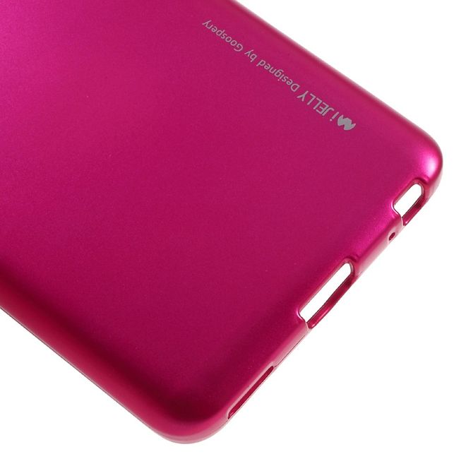 Goospery - Handy Hülle für LG V30 - TPU Soft Case - i Jelly Metal Series - rosa