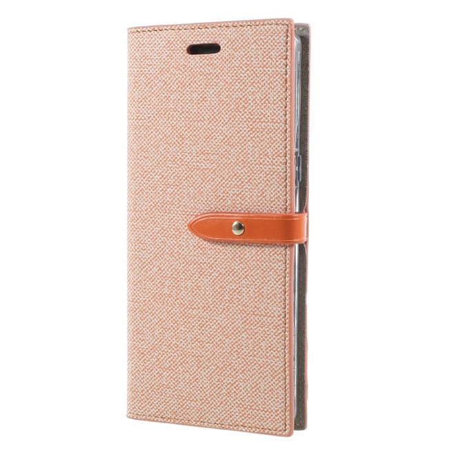 Goospery - Samsung Galaxy Note 8 Handy Case - Hülle aus Kunstleder - Milano Diary Series - orange