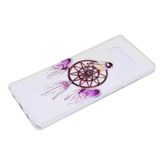 Samsung Galaxy Note 8 Handy Hülle - SoftTPU Softcase - purpurner Traumfänger