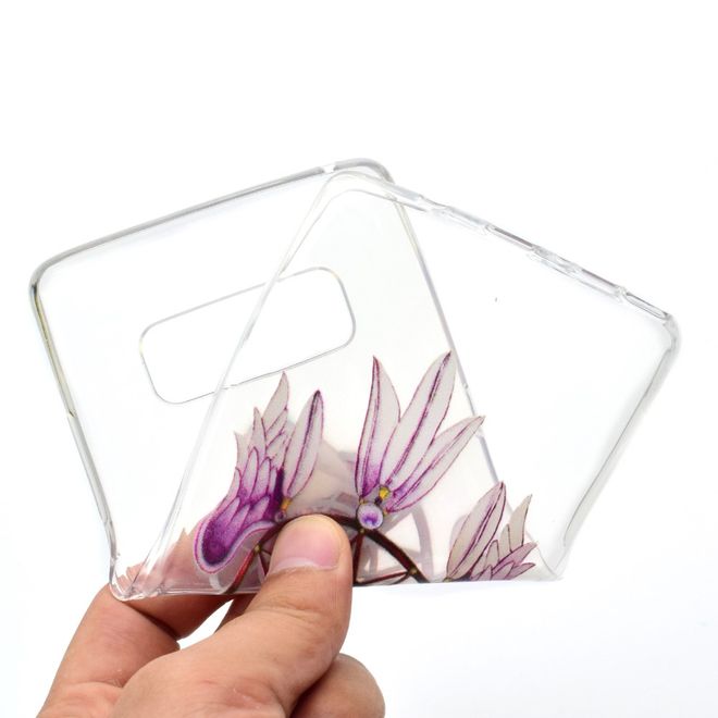 Samsung Galaxy Note 8 Handy Hülle - SoftTPU Softcase - purpurner Traumfänger