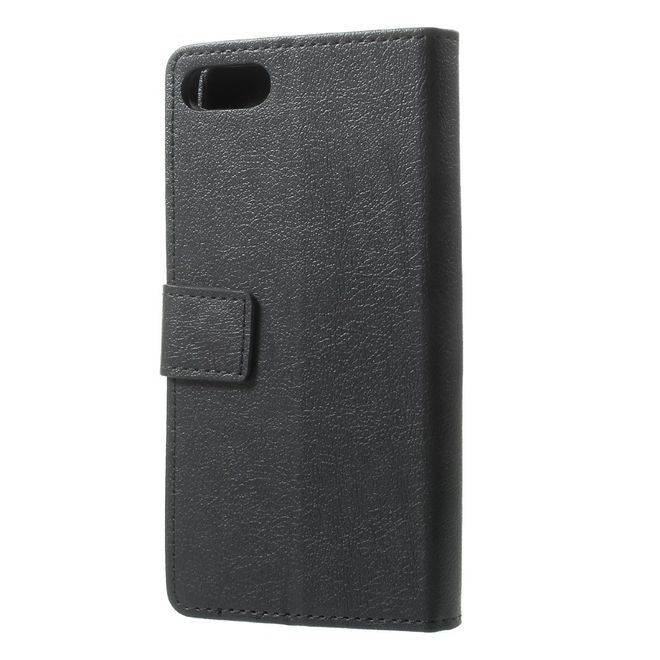 Asus Zenfone 4 Max / 4 Max Pro / 4 Max Plus  Hülle - Case aus Leder - schwarz