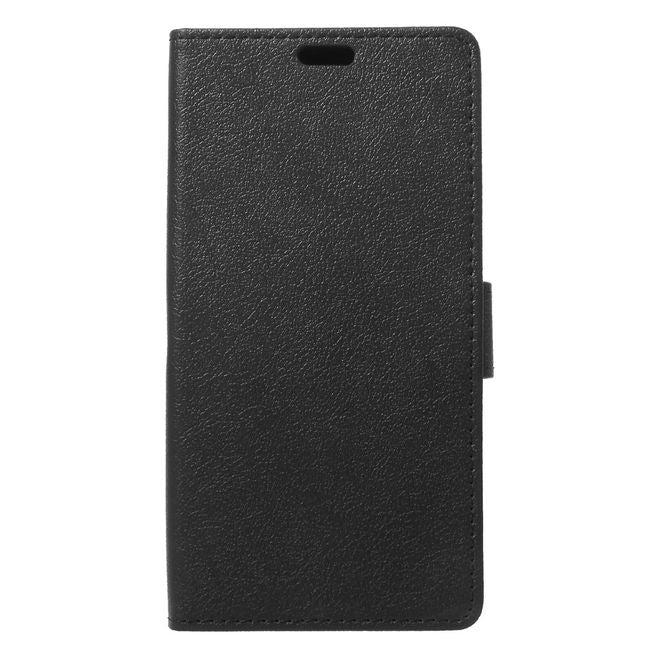 Asus Zenfone 4 Max / 4 Max Pro / 4 Max Plus  Hülle - Case aus Leder - schwarz