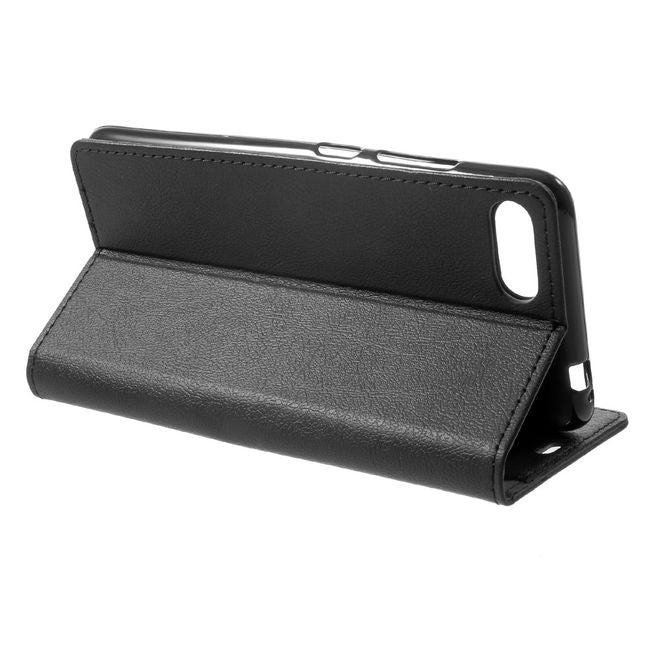 Asus Zenfone 4 Max / 4 Max Pro / 4 Max Plus  Hülle - Case aus Leder - schwarz