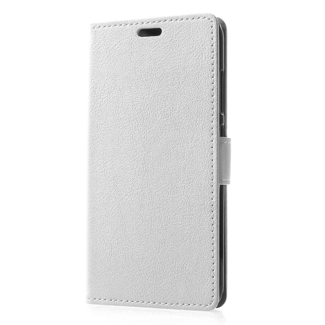 Asus Zenfone 4 Max / 4 Max Pro / 4 Max Plus  Hülle - Case aus Leder - weiss