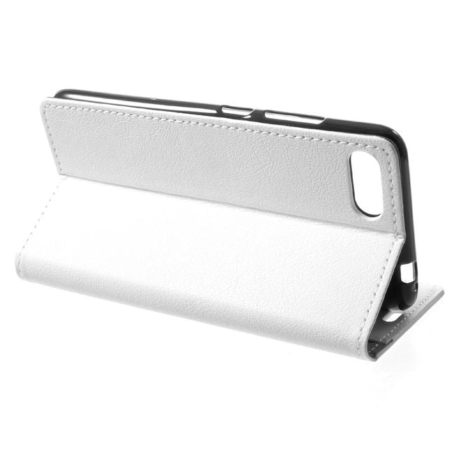Asus Zenfone 4 Max / 4 Max Pro / 4 Max Plus  Hülle - Case aus Leder - weiss