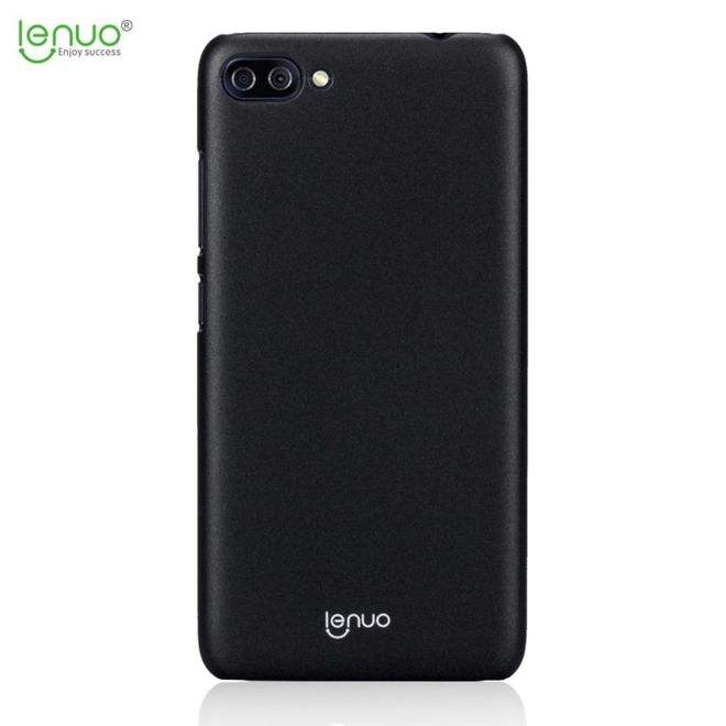 Lenuo - Asus Zenfone 4 Max / 4 Max Pro / 4 Max Plus  Hülle - Case aus Plastik - Leshield Series - schwarz