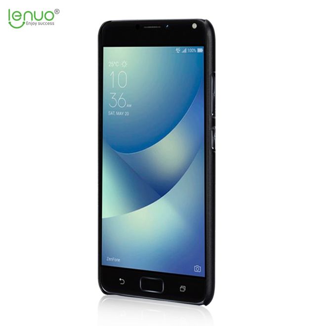 Lenuo - Asus Zenfone 4 Max / 4 Max Pro / 4 Max Plus  Hülle - Case aus Plastik - Leshield Series - schwarz
