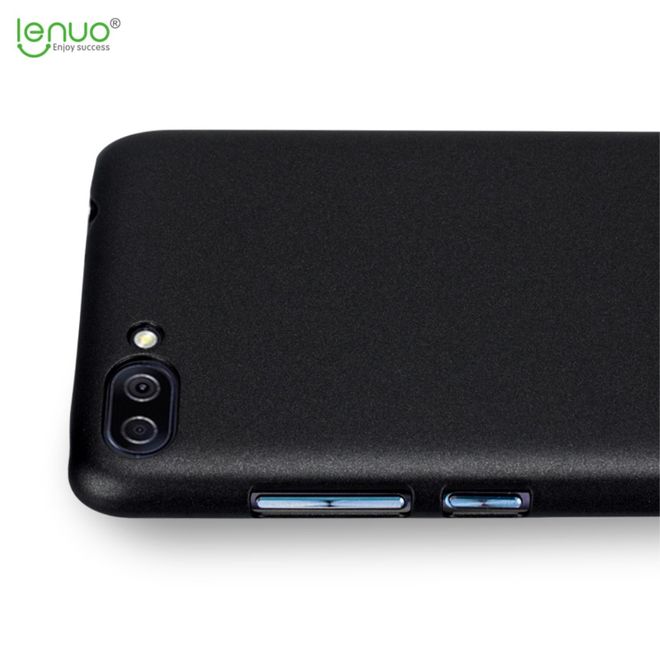 Lenuo - Asus Zenfone 4 Max / 4 Max Pro / 4 Max Plus  Hülle - Case aus Plastik - Leshield Series - schwarz
