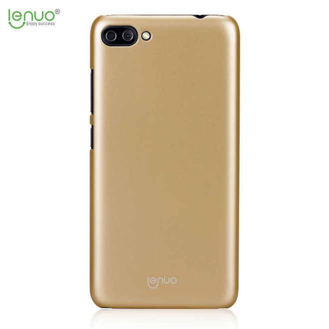 Lenuo - Asus Zenfone 4 Max / 4 Max Pro / 4 Max Plus  Hülle - Case aus Plastik - Leshield Series - gold