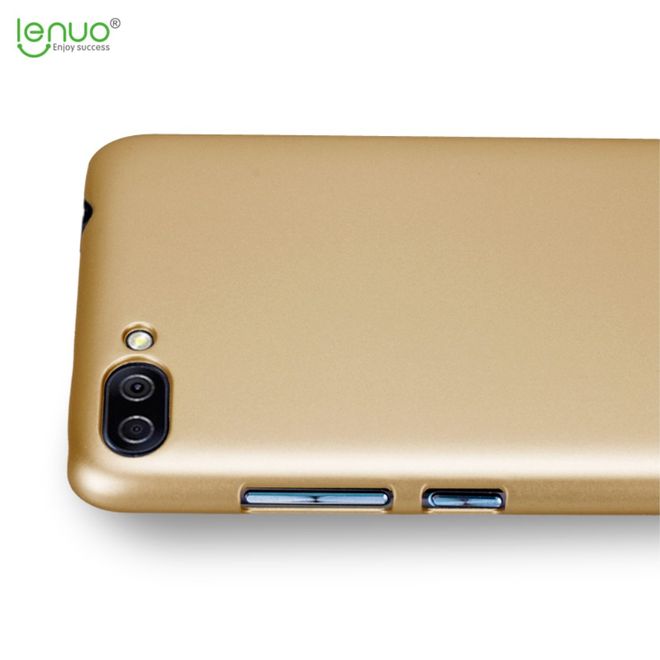 Lenuo - Asus Zenfone 4 Max / 4 Max Pro / 4 Max Plus  Hülle - Case aus Plastik - Leshield Series - gold