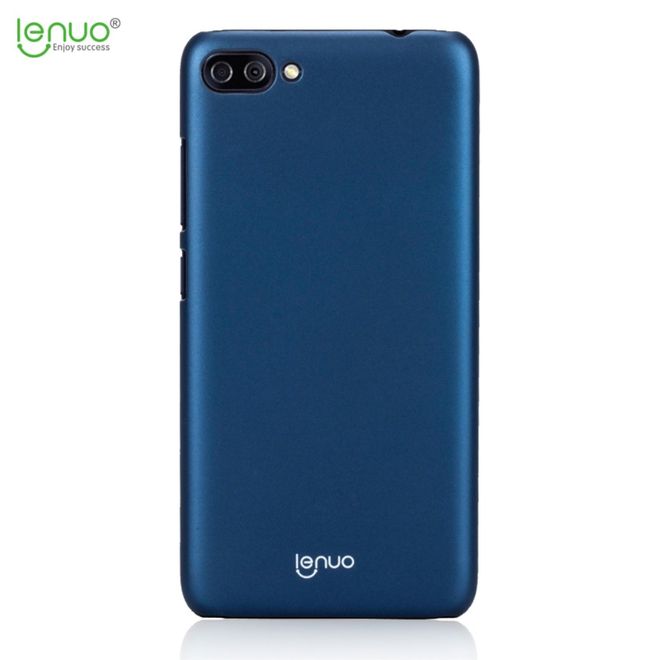 Lenuo - Asus Zenfone 4 Max / 4 Max Pro / 4 Max Plus  Hülle - Case aus Plastik - Leshield Series - dunkelblau