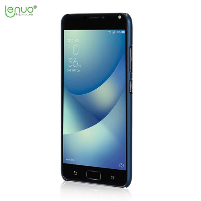Lenuo - Asus Zenfone 4 Max / 4 Max Pro / 4 Max Plus  Hülle - Case aus Plastik - Leshield Series - dunkelblau