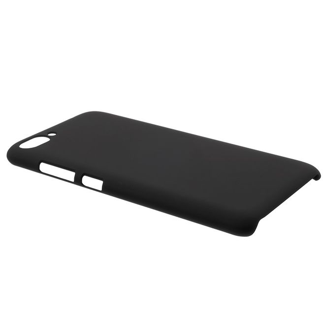 Asus Zenfone 4 Max / 4 Max Pro / 4 Max Plus  Hülle - Gummiertes Case aus Hartplastik - schwarz