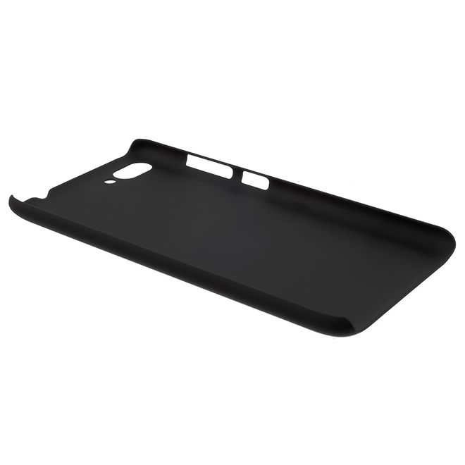 Asus Zenfone 4 Max / 4 Max Pro / 4 Max Plus  Hülle - Gummiertes Case aus Hartplastik - schwarz